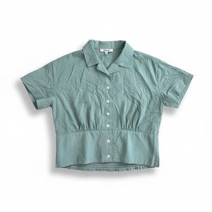 Madewell Seafoam Button-Down Shirt